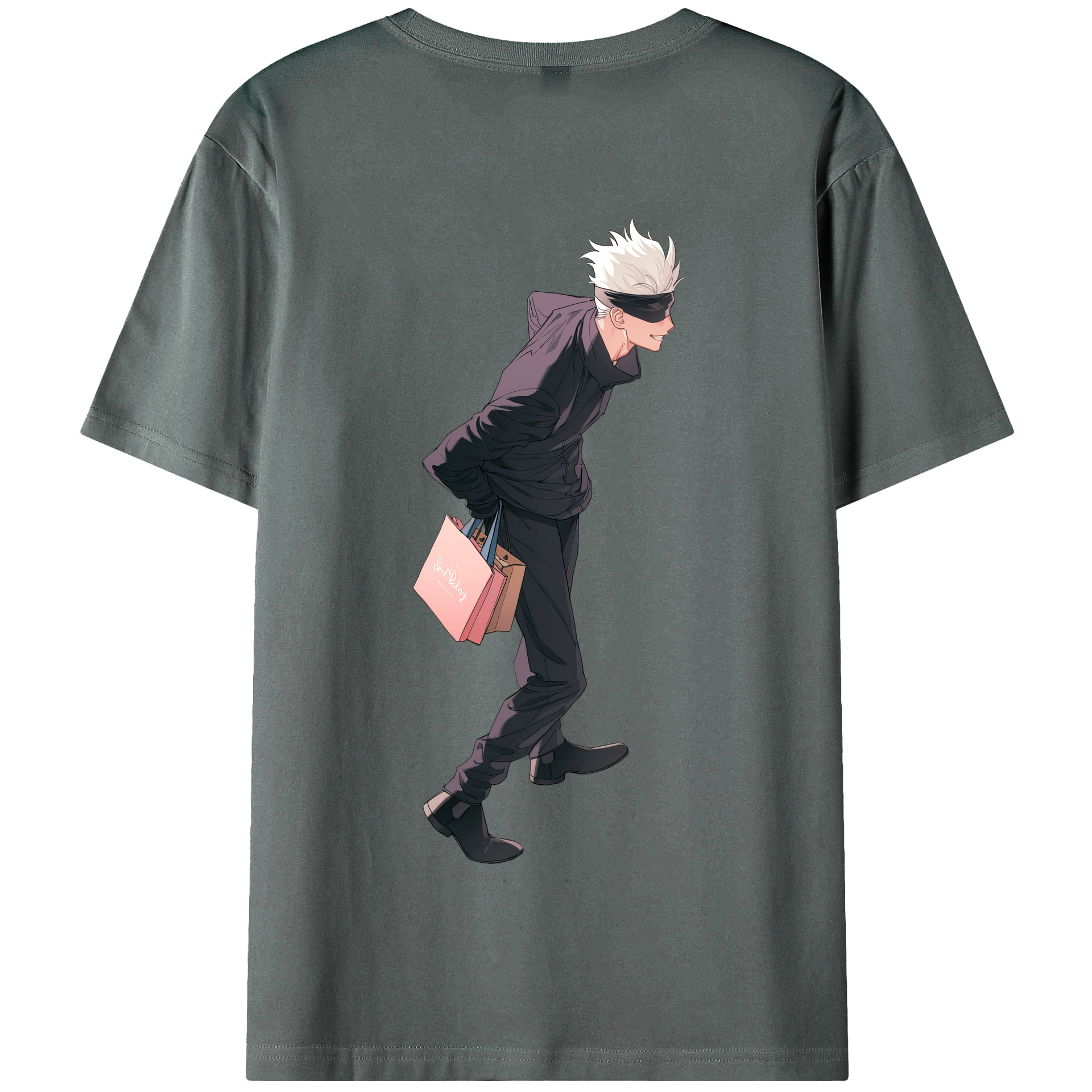 （画像用） 呪術廻戦 Jujutsu Kaisen 綿100％半袖Tシャツ（背面プリント）